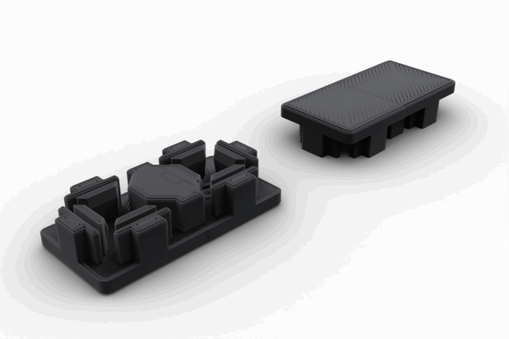 Capuchon d'extrémité pour profilé en V 20x40mm
