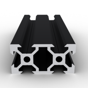 Aluminum extrusion 20x40 V-Slot Black